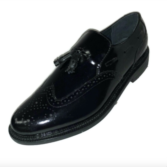 Executive Imperials Mens 12 Wingtip Black Shoes main image 8